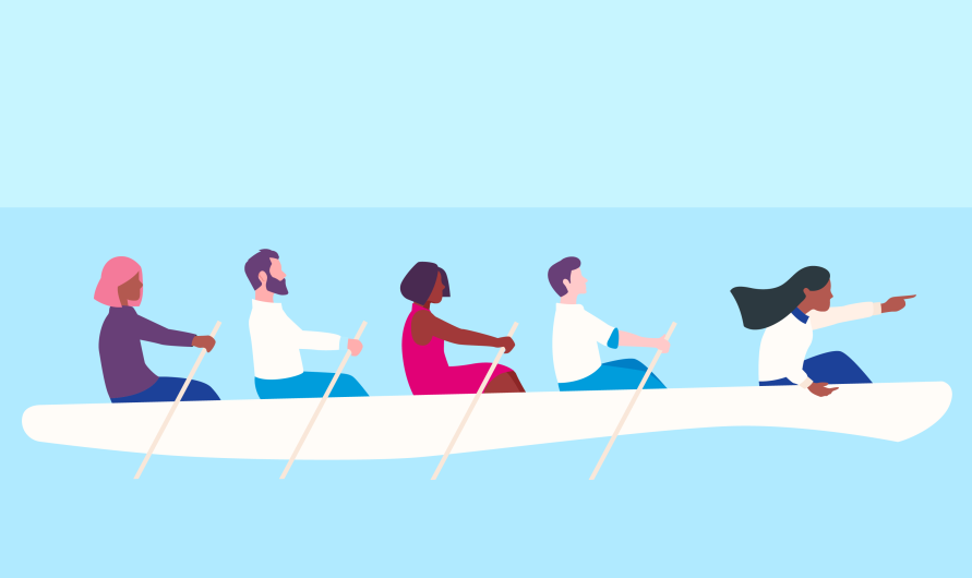 People on a boat