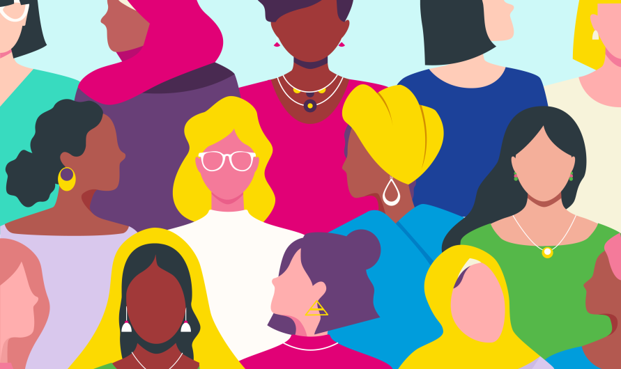 Illustration d’un panel de femmes de diverses origines