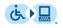 Level Access website accessibility icon.